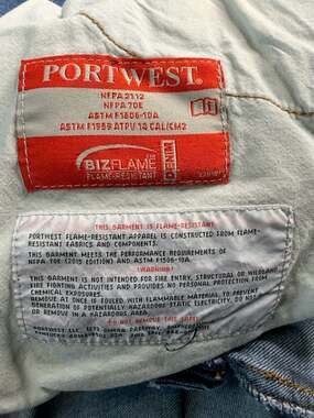 Portwest Bizflame FR54 Flame Arc Resistant Stretch Jeans 38/34